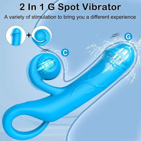 Snail Bliss 10-Function Clitoral & G-Spot Vibrator