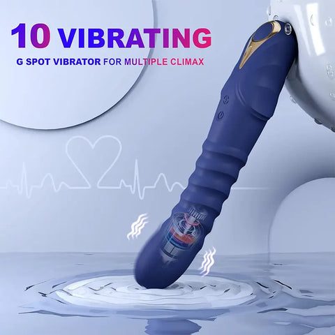 Opulence Thrusting G-Spot Vibrator with 10 Vibration Modes