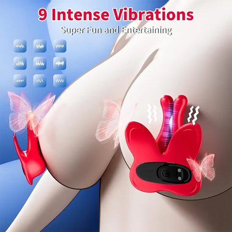 VibrantTouch Multi-Zone Nipple & Pleasure Vibrator