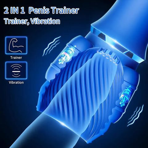 10-Mode Male Pocket Vaginal Trainer and Masturbator