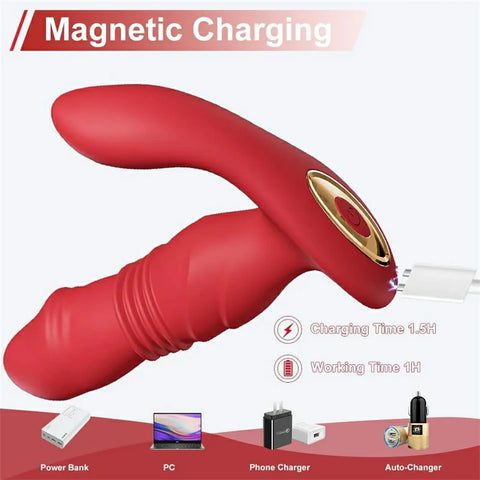 3-in-1 Remote Control Thrusting Sex Machine