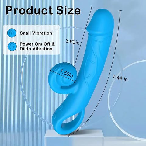 Snail Bliss 10-Function Clitoral & G-Spot Vibrator