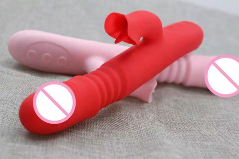 Telescoping Rotating G-spot Stimulator