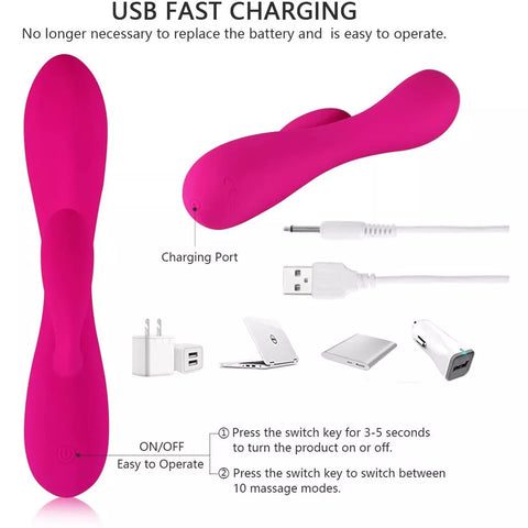 Multi-Speed Stimulating Vibrating Toys