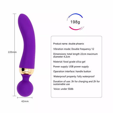 Vibrating Waterproof Couple Toy