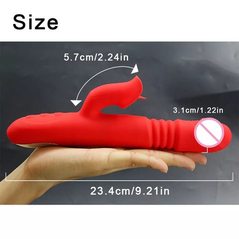 Telescoping Rotating G-spot Stimulator