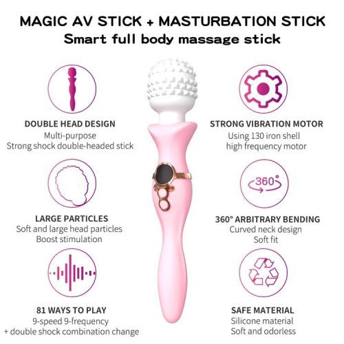 female vibrating massage wand masturbation vibrator 339320